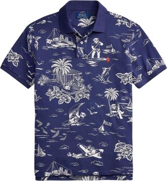 Ralph Lauren Gebreide Polo - Heren - Polos - Veelkleurig - S - Tops