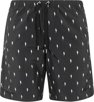 Neil Barrett All Over Micro Shorts