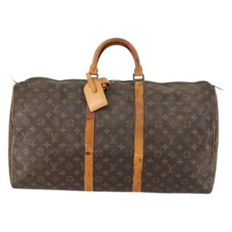 Louis Vuitton Pre-owned Weekend Bags, unisex, Brown, Size: ONE SIZE Pre-owned Vintage Weekend Bag