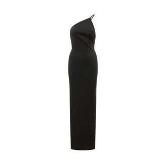 Solace London Alexandra Maxi Jurk - Dames - Maxi kleedjes - Zwart - M - Kleedjes