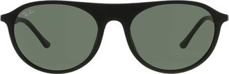 Ray-Ban Ray Ban Green Square Unisex Sunglasses RB2215 901/31 59