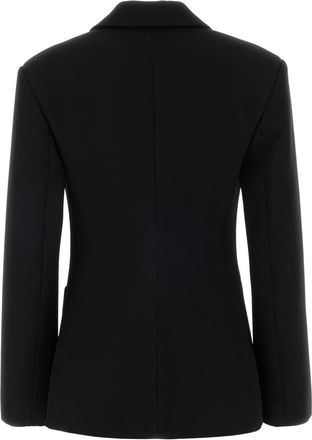 Loewe Womens Black Wool Blend Blazer Giacche E Gilet Jacket