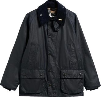 Barbour Klassieke Bedale Wax Jas - Heren - Jassen - Blauw - Maat: 3XS Katoen
