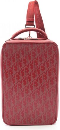 Dior Red Color Leather Fanny Pack Sling Bag (Pre-Owned)
