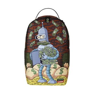 Sprayground Backpacks, male, Multicolor, Size: ONE SIZE Bender Money Dlxr Backpack