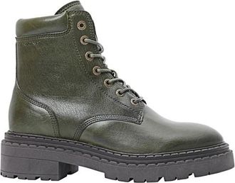 Ten Points Sonja Lace Boots Tanned Leather Freizeitstiefel f&uuml;r Damen | grau