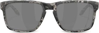 Oakley Holbrook XL marble-pattern square-frame sunglasses - men - Carbonium - 59 - Grey