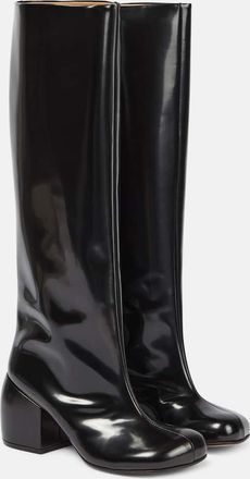Dries Van Noten Leather knee-high boots