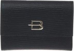 Baldinini Portemonnee met slangenprint - Dames - Portefeuilles - Zwart - ONE Size - Leer - Accessoires