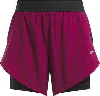 Reebok RUNNING 2 IN 1 SHORT/VERY BERRY