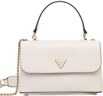 Guess Co Daryna logo-plaque chain shoulder bag - Neutrals