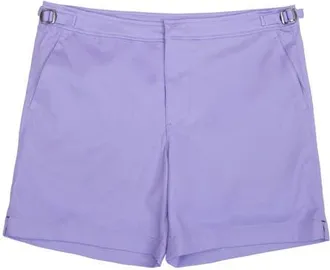 Lords of Harlech Neptune Tailored Swim Short in Lavender at Nordstrom, Size 38