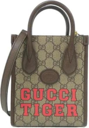 Gucci Pre-owned Mini Bags, female, Beige, Size: ONE SIZE Pre-owned Mini Bag