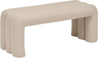 Atmosphera Banco De Barro Sisco 102x42cm - Atmosphera Cr&eacute;ateur DInt&eacute;rieur