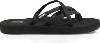 Teva Womens W Olowahu Flip Flops, Black (Mix B Black on Black), 10 UK (43 EU)