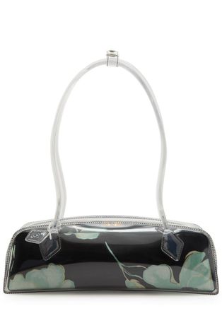 Alaia Le Teckel Medium Floral Pvc Shoulder bag - Black - One Size