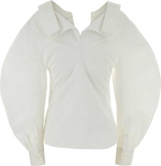 Givenchy White Exterior: Cotton Camicie Shirt