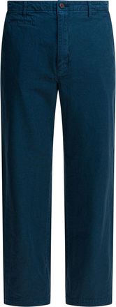Auralee Finix Trousers Blu-Uomo
