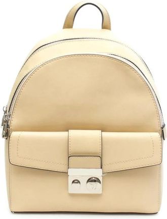 Trussardi Rugzak 75B00710 W030 - Dames - Rugzakken - Beige - ONE Size - Tassen