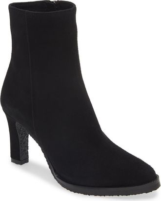 Cordani Novah Bootie in Black Suede at Nordstrom, Size 4.5Us