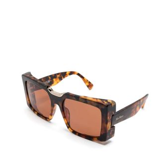 Max Mara Dames, Accessoires, Bruin, Maat: 55 MM