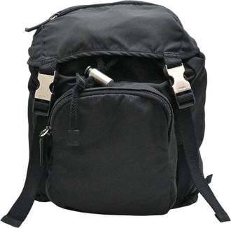 Prada Black Nylon Backpack (Pre-Owned)