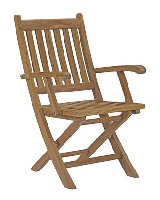 ModWay Discontinued Modway Outdoor Marina Outdoor Patio Premium Grade A Teak Wood Folding Chair