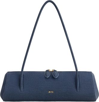 JW PEI Nova Mini Schoudertas - Dames - Schoudertassen - Blauw - ONE Size - Polyester - Tassen