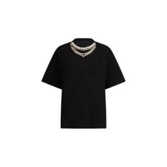 Liu Jo T-shirt - Dames - Tops - Zwart - Maat: XL Katoen