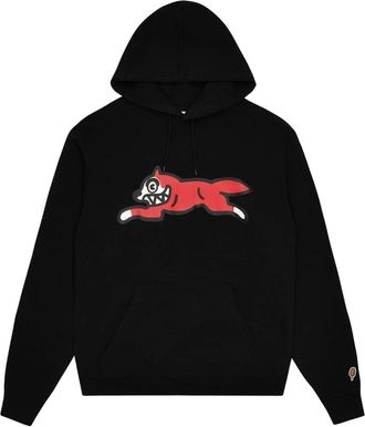 Icecream Hardlopende Hondenkap - Heren - Hoodies - Zwart - XS - Katoen - Hoodies & sweatvesten