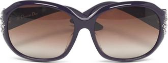 Dior Occhiali da sole MinuitF con decorazione - Viola
