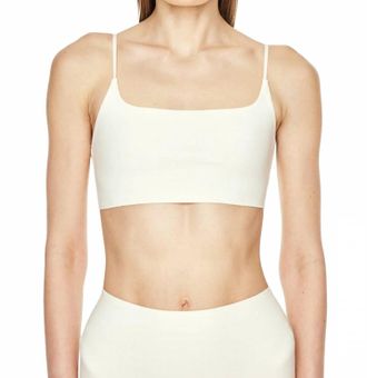 Bandier Bella Bonded Bra In Canvas