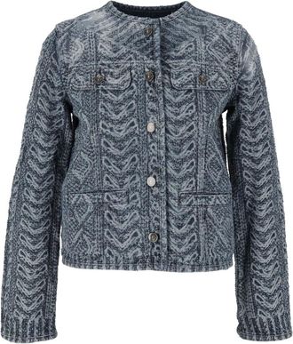 Diesel Chaqueta Grafy S2 - Jackets - Mujer - Azul - M