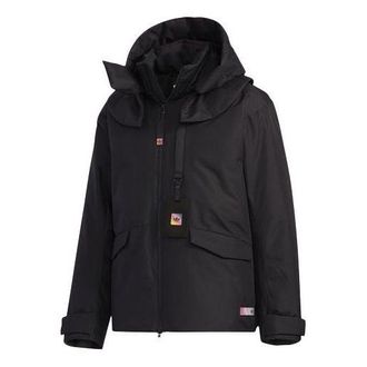 adidas originals Premium Jkt 2 Detachable Multiple Pockets Casual Sports Stay Warm Down Jacket Black GT7284