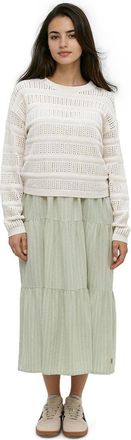 tentree Lunenberg Sweater in Cotton White Heather at Nordstrom, Size X-Large