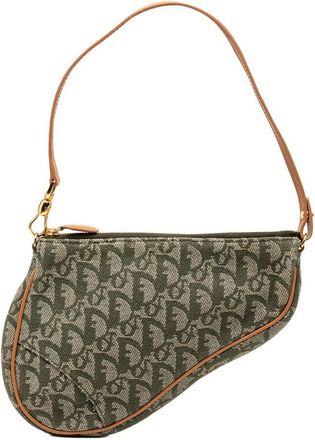 Dior Pre-owned Dior Mini issimo Canvas Saddle Pochette Ladies MIKK8GZ7YQHBFJVU