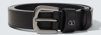 Valentino Garavani VLogo leather belt