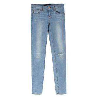 J Brand Blue Skinny Distressed Jeans Size 24/61