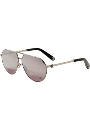 Philipp Plein Mens SPP007M583H SPP007M 64 583H Sunglasses - Silver - One Size