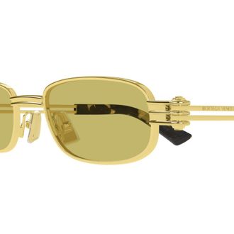 Bottega Veneta Bv1381s-002gold-gold-yellow