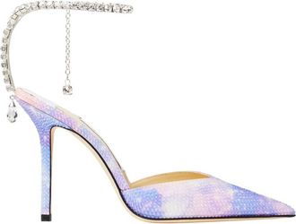Jimmy Choo London Saeda 100 Unicorn Print Pumps, Brand Size 38.5 ( US Size 8.5 )