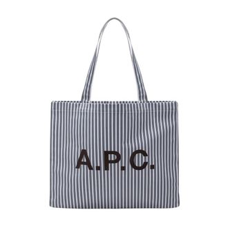 A.P.C. Diane Shopping Bag - Bags - Mujer - Azul - ONE SIZE