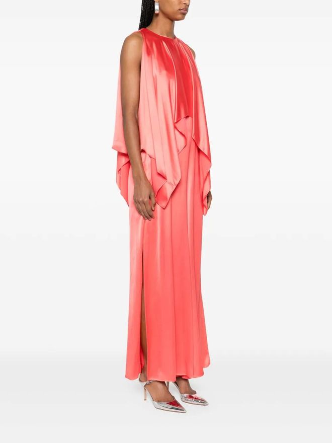 strapless open back dress Pinko Dress with Pattern / Green main image 0
