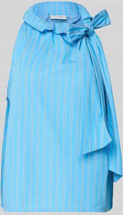 Copenhagen Muse Blusentop mit Stehkragen Modell MELISSA in Royal, Gr&ouml;&szlig;e XL