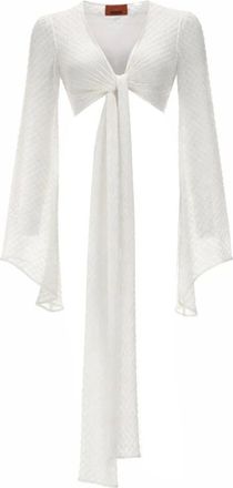 Missoni Dames, Blouses & Shirts, Wit, Maat: 2XS Viscose