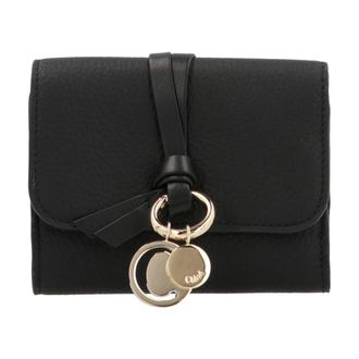 Chlo&eacute; Billetera Peque&ntilde;a Tri-Fold Alphabet - Accessories - Mujer - Negro - ONE SIZE