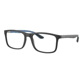 Ray-Ban Mat Zwart Brilmontuur - unisex - Brillen - Zwart - 55 MM - Accessoires