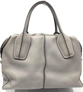 Tod's Tods Leather Handbag Shoulder Bag (Pre-Owned)