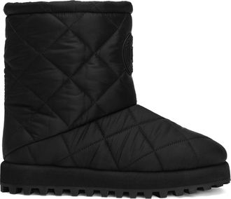 Dolce & Gabbana Nylon Puffy Boots