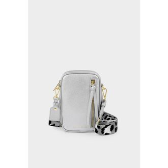 Katie Loxton Hallie Small Crossbody Bag in Silver at Nordstrom